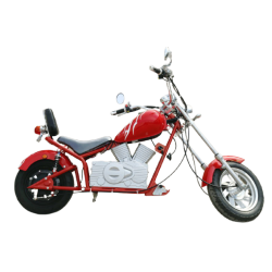 Детский электромотоцикл GreenCamel Чоппер C100 (60V 1000W R12)